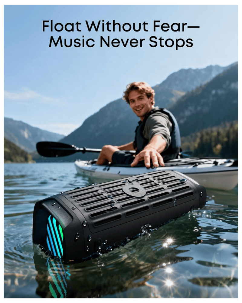 Miniatura: Parlante Impermeable Ip68 Flotante 50w Anker Altavoz Bassup