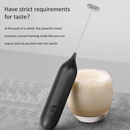 Miniatura: Agitador Espumador De Leche Electrico De Bebidas Recargable