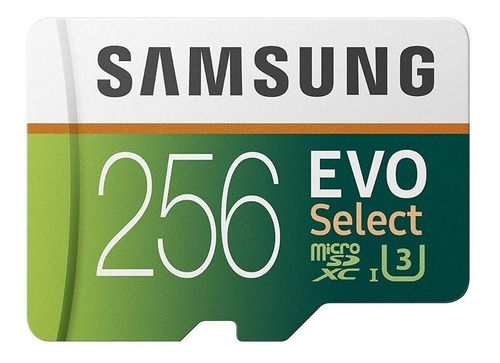 Tarjeta De Memoria Samsung Mb-me256ga/am Evo Select Con Adaptador Sd 256gb