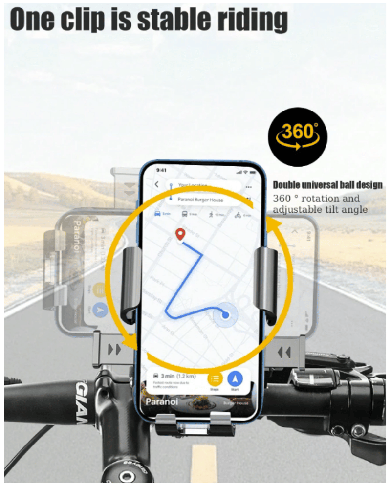 Miniatura: Soporte De Celular Para Moto Bicicleta Holder Universal 360