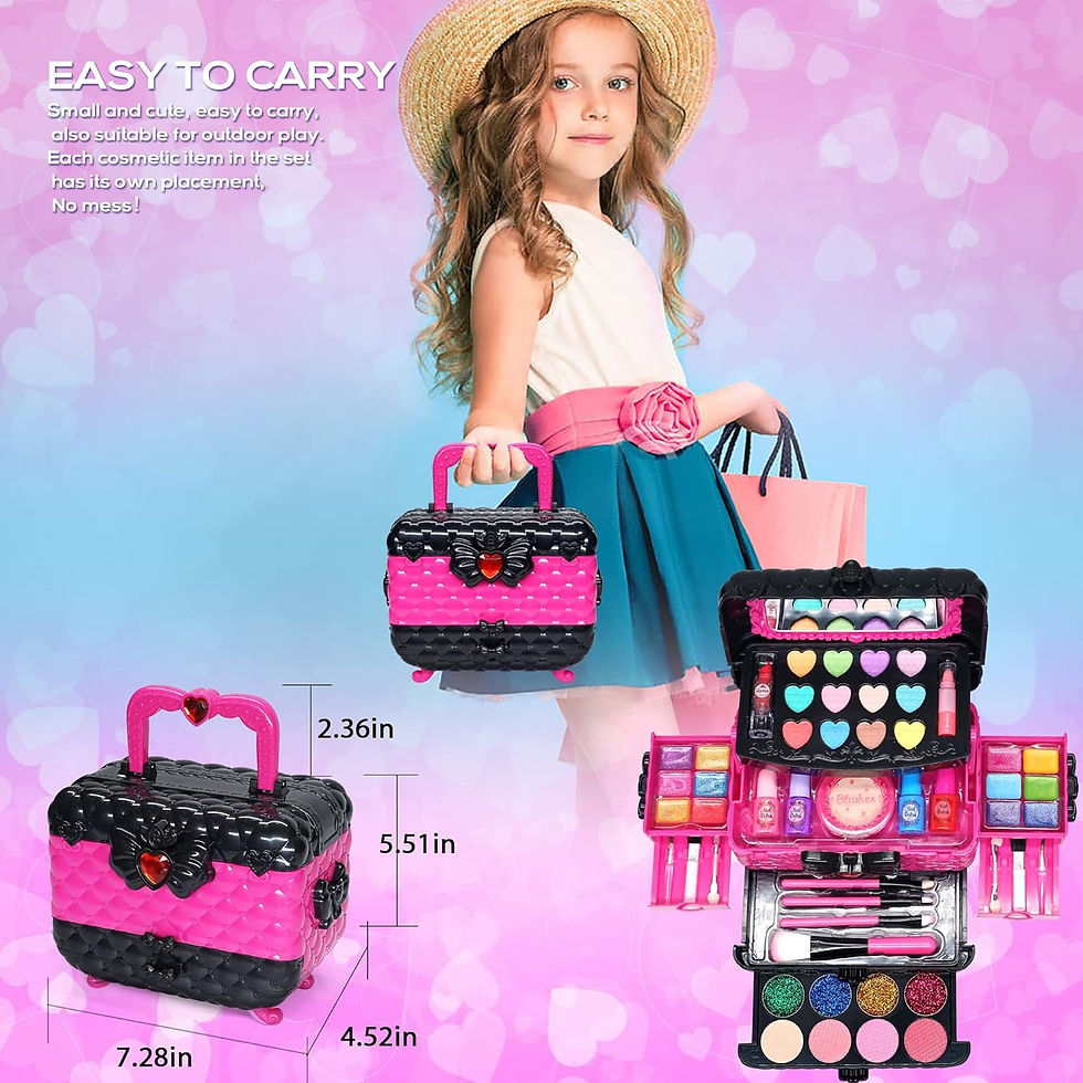 Miniatura: Kit Maquillaje Para Niñas Cosmetico No Toxico Lavable Regalo