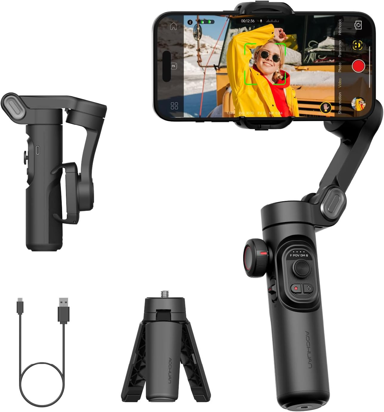 Estabilizador Gimbal 3 Ejes Para Celular AOCHUAN Smart XE