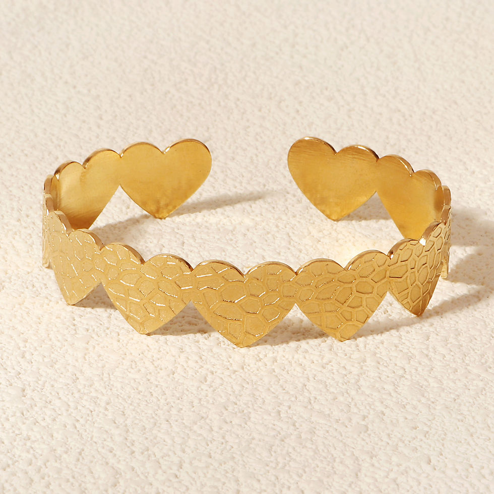 Thumbnail: Bracelet For Women Classic Stainless Steel Heart Bracelet Daily Wear Bracelet As