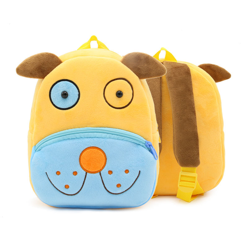 Thumbnail: Cartoon cute plush backpack animal boy and girl