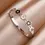 Thumbnail: Stainless Steel Metal Bracelet for Women Elegant Multicolor Rust-proof Wrist Jew