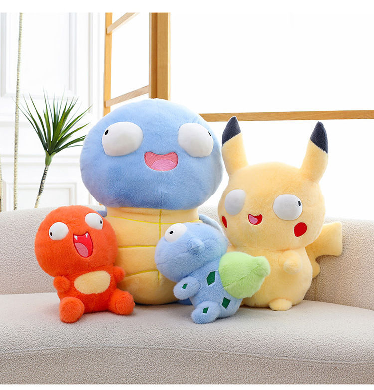 Miniature : Cute Pokemon Plush Toys Soft Children  Pillow Plushier Doll Gift