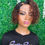 Thumbnail: 4-6in Short Pixie Curly Wig- Right Part