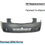 Thumbnail: Painted 2007-2009 Nissan Sentra Front Bumper Cover | OE Replacement