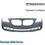 Thumbnail: Painted 2013-2015 BMW 7 Series 740 750 760 Front Bumper Cover | OE Replacement