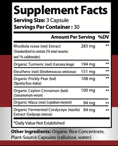 Thumbnail: PREMIUM ADAPTOGEN | 30 Servings - 90 Capsules