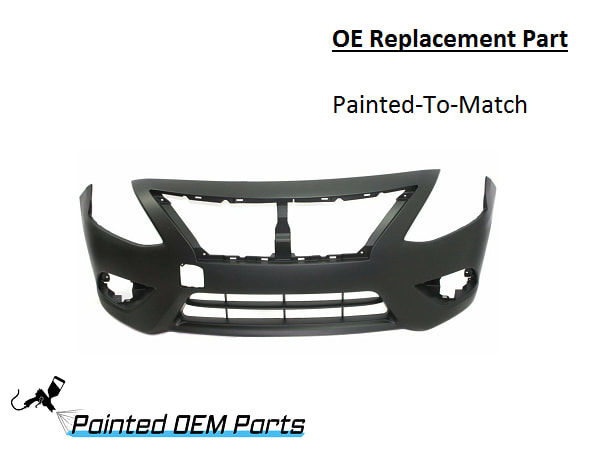 Evan-Fischer Rear Bumper Cover Compatible With 2015-2018