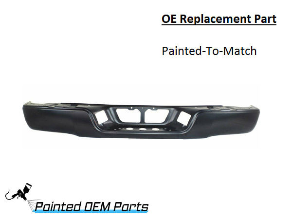 Thumbnail: Painted 2007-2013 Toyota Tundra Rear Bumper | OE Replacement