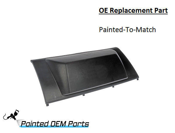 Painted 2007-2014 Chevrolet Suburban Rear Hitch Cover | OE Replacement