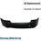 Thumbnail: Painted 2006-2008 BMW 325 328 330 335 Sedan Rear Bumper | OE Replacement