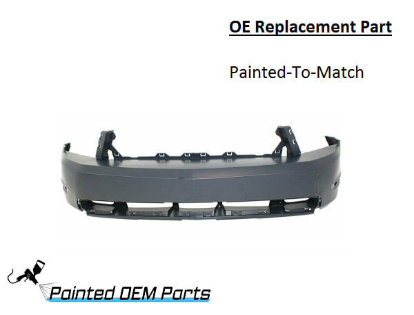 Painted 2010-2012 Ford Mustang Front Bumper Cover | OE Replacement