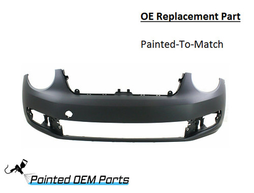 Right Side Fog Lamp Cover For 2012-2016 Volkswagen Beetle – No Fog Light Hole – 5C5853666C9B9