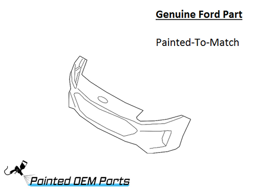 SHENGXUAN Front Bumper Upper Grille For 2020-2022 Ford Escape – Glossy Black & Chrome, Honeycomb