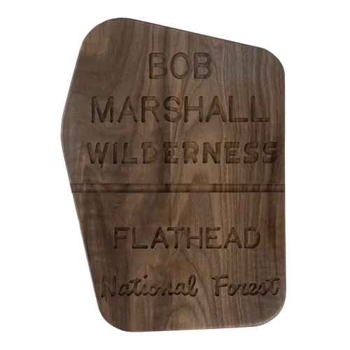 Handmade Desktop Wilderness Sign | Boundary Sign Co.