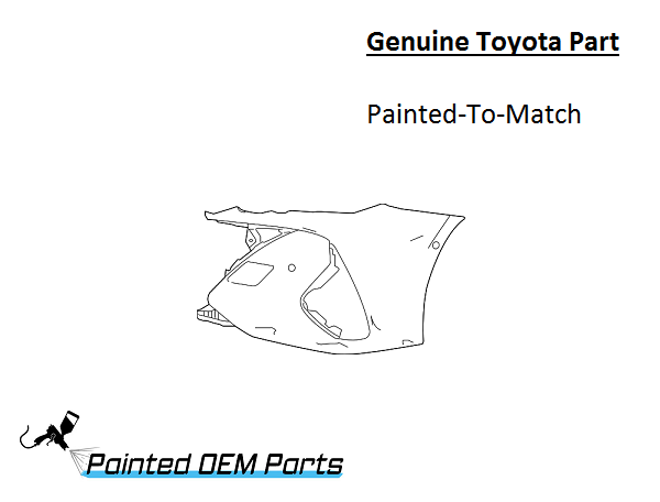 Painted 2017-2022 Toyota Prius Prime Front Bumper Cover | Genuine OEM