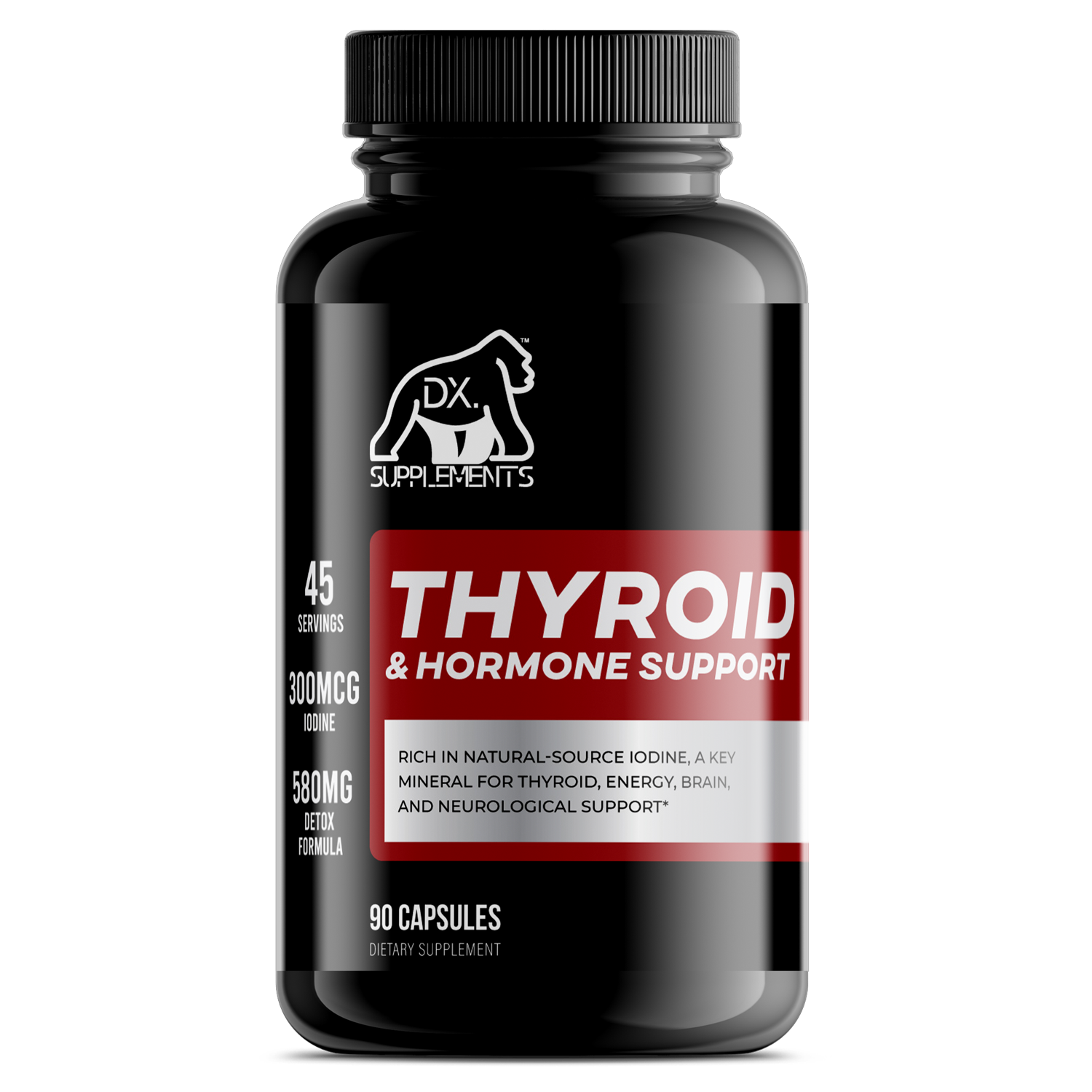 THYROID & HORMONE SUPPORT | 30 Servings - 60 Capsules