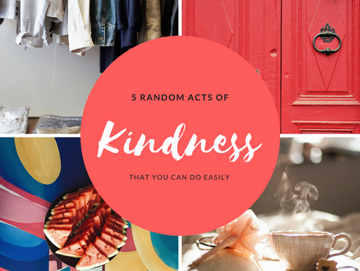 5 easy ways YOU can be kind TODAY
