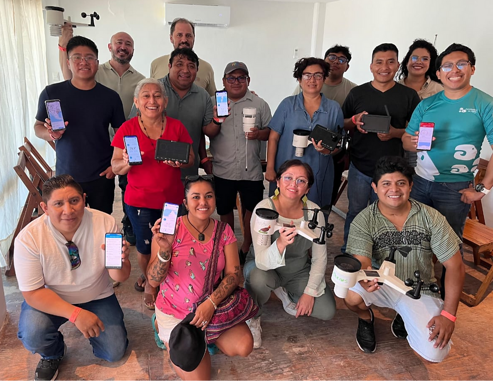 Comunidades del sureste impulsan red de estaciones meteorológicas comunitarias
