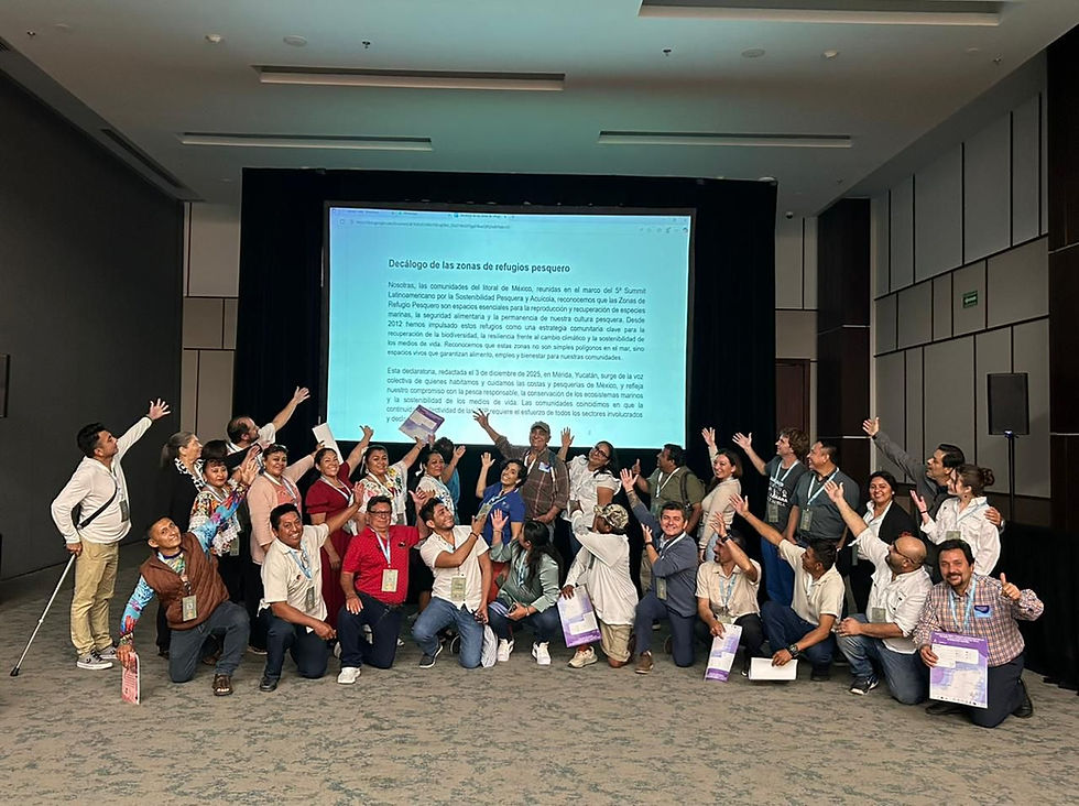 Declaratoria de las comunidades promotoras de Zonas de Refugios Pesqueros en México