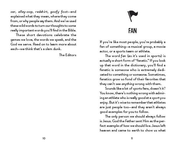 Thumbnail: Sports Devotions for Kids