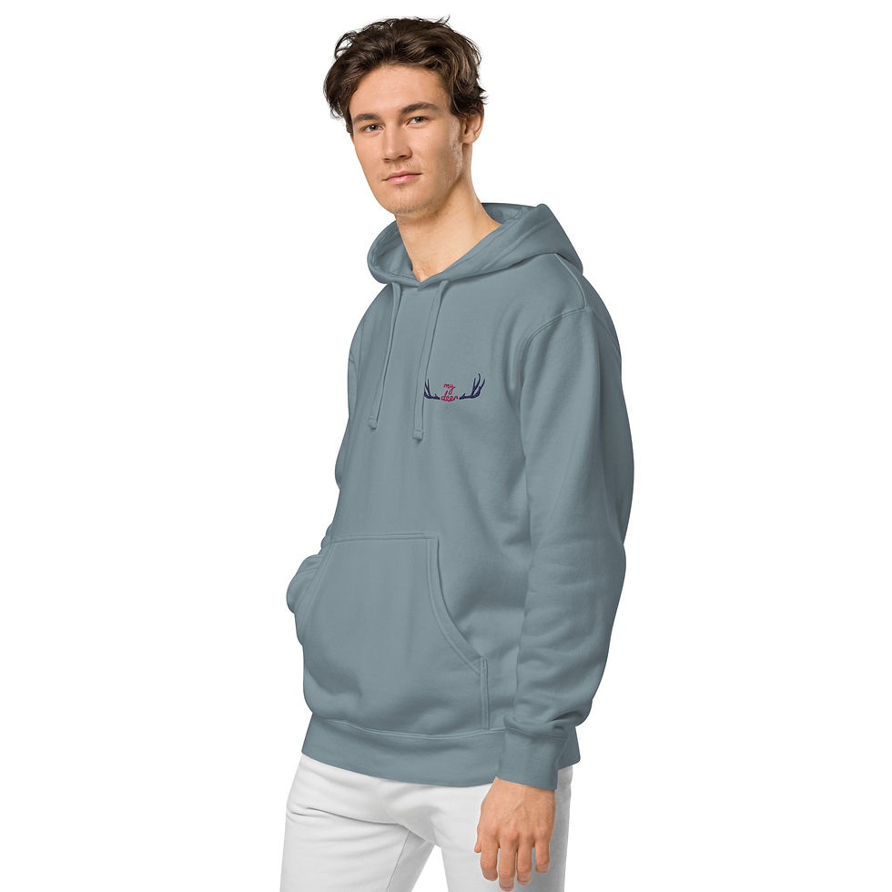 Thumbnail: Unisex pigment-dyed hoodie