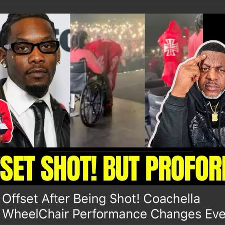 “Offset After Being Shot! Coachella Wheelchair Performance Changes Everything”