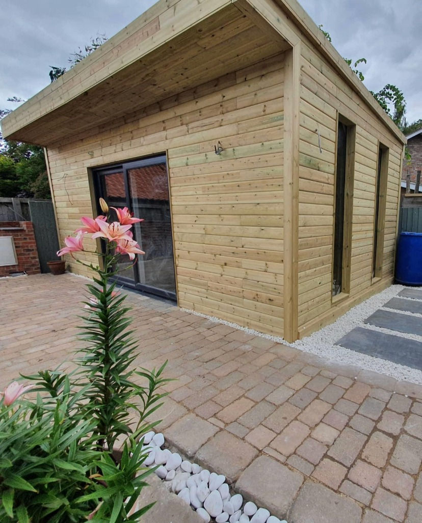 Garden Rooms and Decking