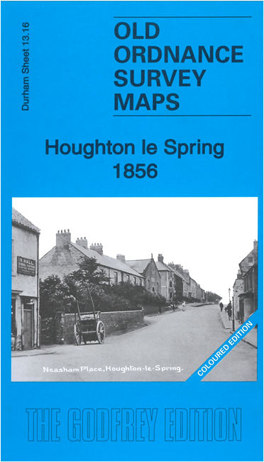 Houghton le Spring Old Ordnance Survey Map 1856