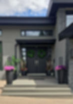 Luxury summer planters Calgary