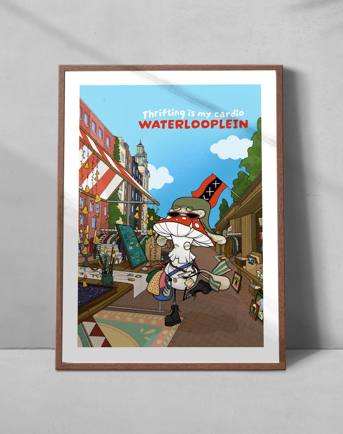 “Waterlooplein” - Art Print