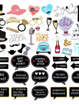 wedding props- turquoise 