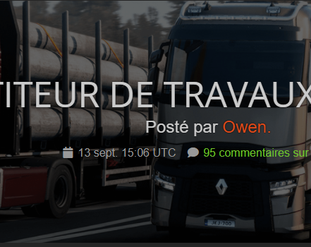 RÉPARTITEUR DE TRAVAUX DE CAMIONS