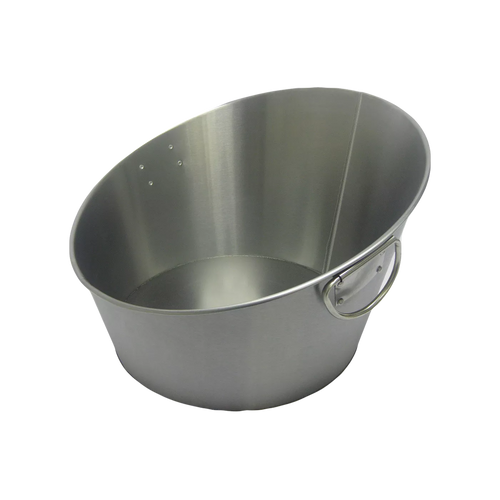 STAINLESS BEVERAGE TUB, ANGLED Hensley