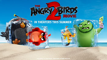 (From left to right) Bomb, Red, Chuck, Leonard, and the Hatchlings are back in The Angry Birds Movie 2
