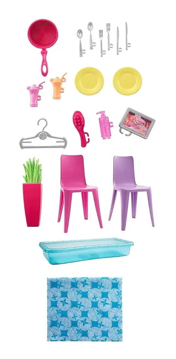 Thumbnail: Barbie Casa Glam Con Muñeca Barbie Incluida