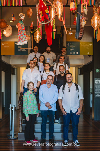 Fotógrafo registra Secretários Municipais do Fórum Unicidades em Visita ao Museu da Gente Sergipana em Aracaju