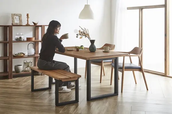 サムネイル： ダイニングテーブル ベルデ　オーク　180cm