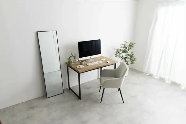 サムネイル： 【幅110cm】Moku ダイニングテーブル　オーク/ホワイト