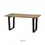 サムネイル： ダイニングテーブル ザック　150cm