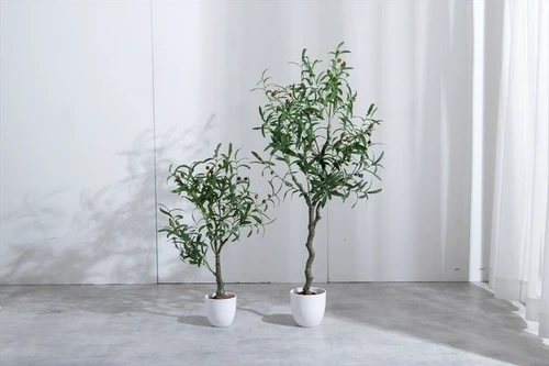 高さ125cm】Nature 光触媒人工観葉植物 オリーブ | kaguco