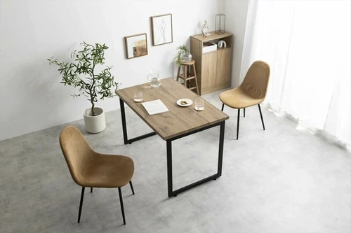 幅110cm】Moku ダイニングテーブル ナチュラル/ブラック | kaguco