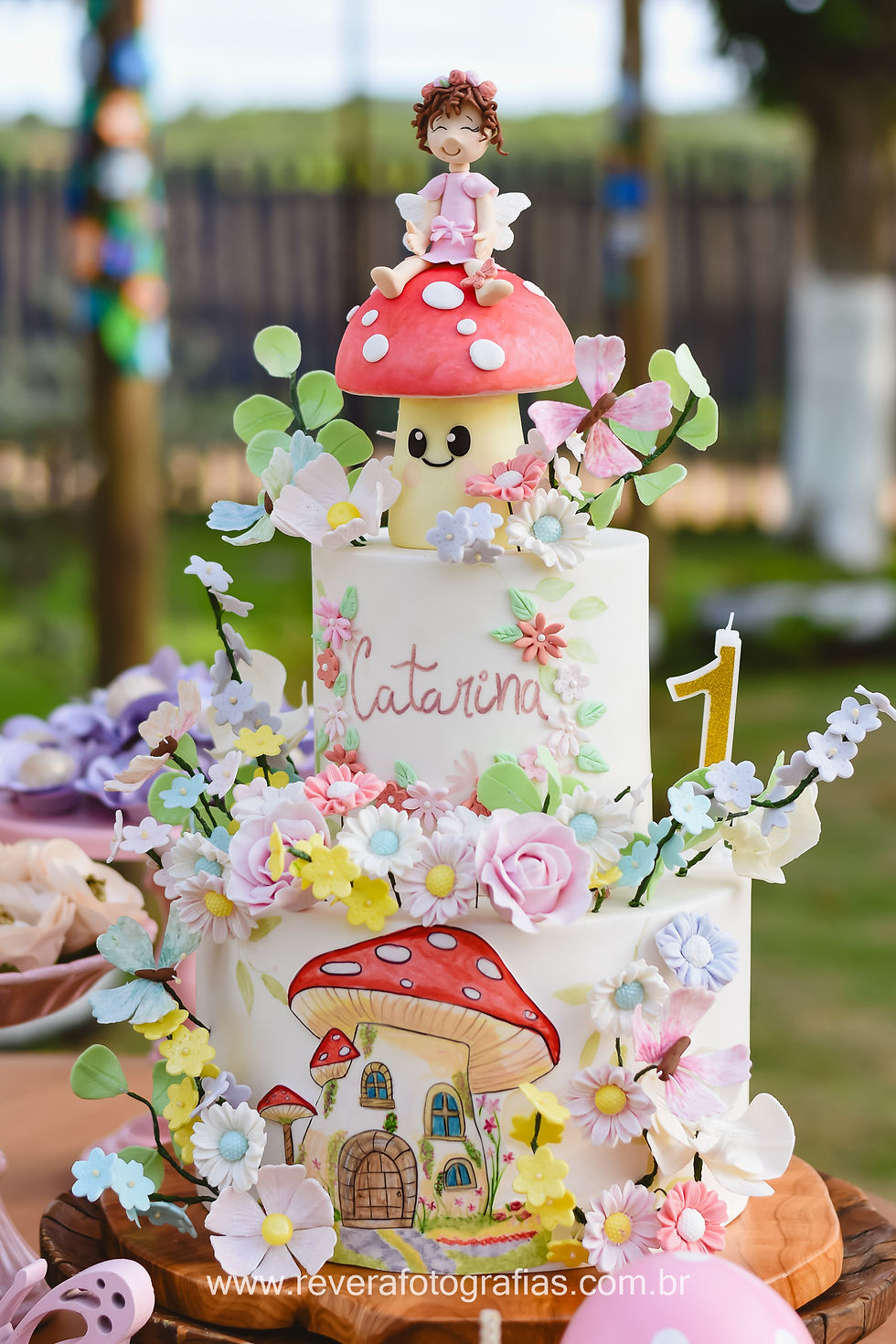 decoração de festa infantil borboletas