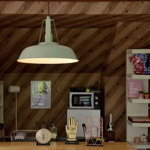 サムネイル： コミー3 3灯ペンダントライト　グリーン