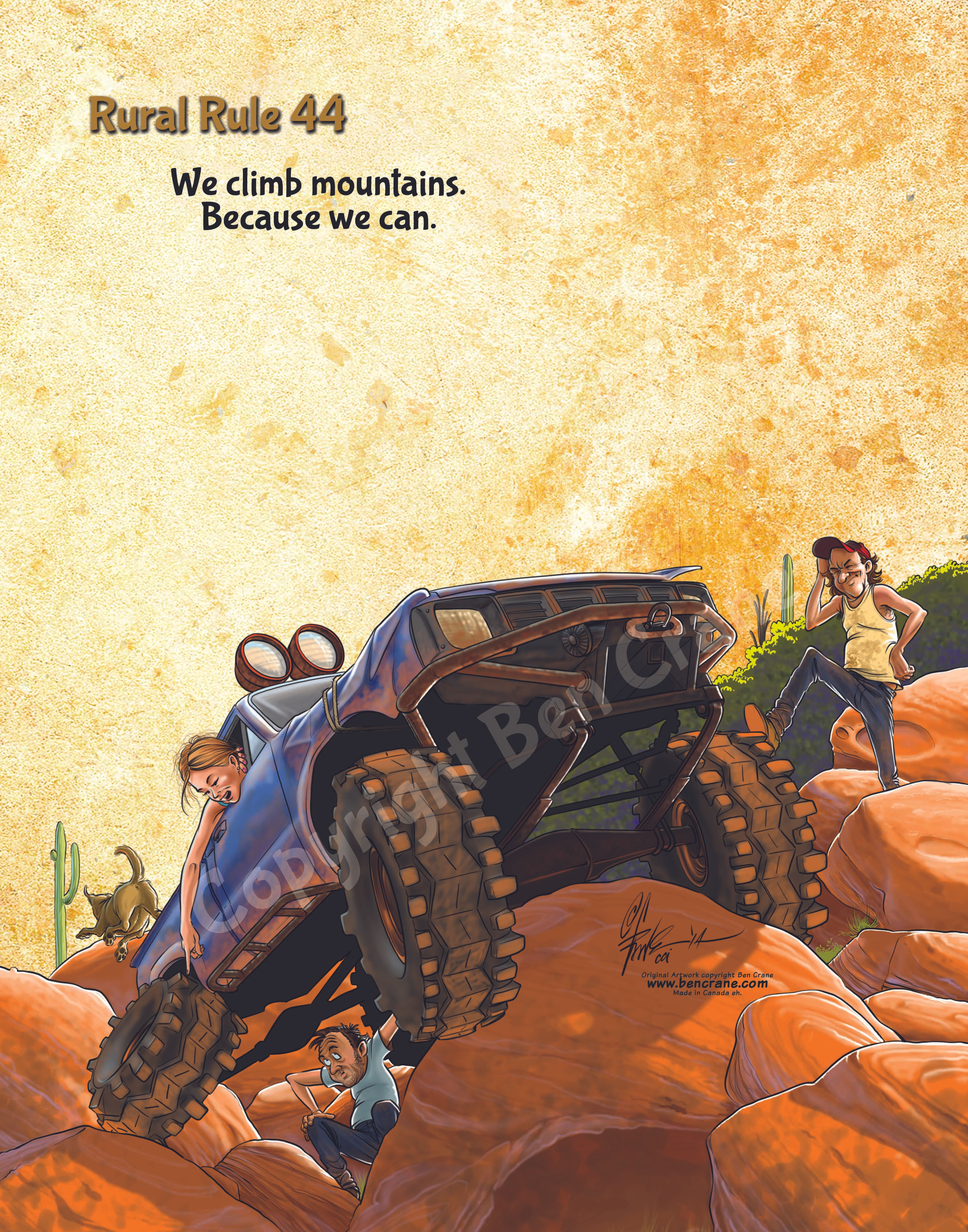 Rural Rule 44 - We Climb Mountains