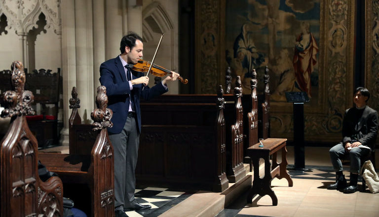 Edson Scheid, violinist
