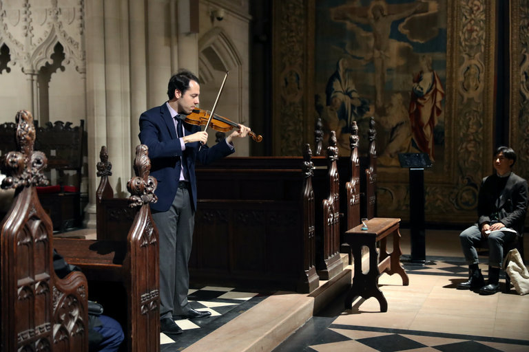 Edson Scheid, violinist